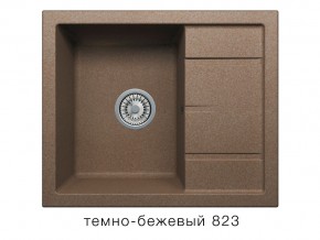 Мойка кварцевая Tolero R-107 Темно-бежевый 823 в Трёхгорном - tryohgornyj.mebel74.com | фото