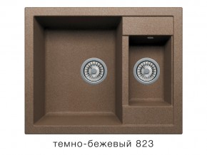 Мойка кварцевая Tolero R-109 Темно-бежевый 823 в Трёхгорном - tryohgornyj.mebel74.com | фото