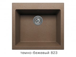 Мойка кварцевая Tolero R-111 Темно-бежевый 823 в Трёхгорном - tryohgornyj.mebel74.com | фото