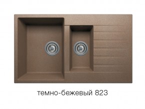 Мойка кварцевая Tolero R-118 Темно-бежевый 823 в Трёхгорном - tryohgornyj.mebel74.com | фото