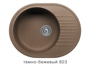 Мойка кварцевая Tolero R-122 Темно-бежевый 823 в Трёхгорном - tryohgornyj.mebel74.com | фото