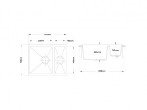 Мойка Longran Enigma ENG 555.460 15 в Трёхгорном - tryohgornyj.mebel74.com | фото 2