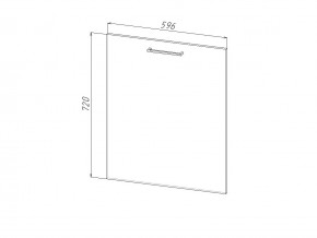 П 60 Комплект для посудомоечной машины 600 мм (цоколь + фасад) ЛДСП в Трёхгорном - tryohgornyj.mebel74.com | фото