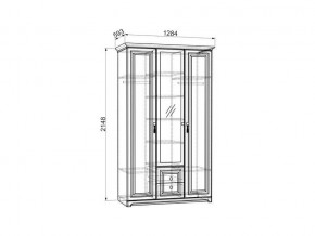 Шкаф 3-створчатый Белла в Трёхгорном - tryohgornyj.mebel74.com | фото 2