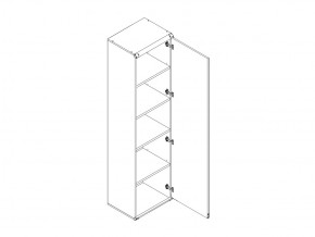 Шкаф JREG 1d Индиана Дуб Саттер в Трёхгорном - tryohgornyj.mebel74.com | фото 2