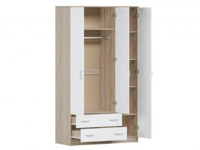 Шкаф Комфорт №10 1200 дуб сонома-белый в Трёхгорном - tryohgornyj.mebel74.com | фото 2