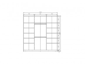 Шкаф-купе Max МШ-25-6-24/2-222 пленка Oracal черная в Трёхгорном - tryohgornyj.mebel74.com | фото 2