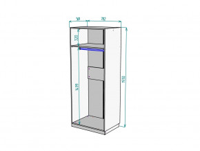 Шкаф Malta light H287 Белый в Трёхгорном - tryohgornyj.mebel74.com | фото 2