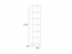 Шкаф-пенал Элиот НМ 041.71 в Трёхгорном - tryohgornyj.mebel74.com | фото 2