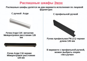 Шкаф с 1 ящиком со штангой Экон ЭШ1-РП-19-4-R-1я с зеркалом в Трёхгорном - tryohgornyj.mebel74.com | фото 2