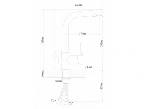 Смеситель Dr. Gans Акцент в Трёхгорном - tryohgornyj.mebel74.com | фото 2