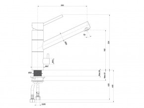 Смеситель Sprint Universal LM1391 в Трёхгорном - tryohgornyj.mebel74.com | фото 2