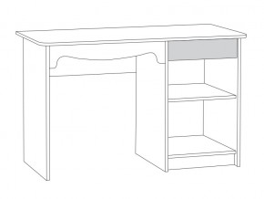 Стол письменный 12.24 Флоренция в Трёхгорном - tryohgornyj.mebel74.com | фото 2