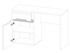 Стол туалетный S205-ТОL1D1S Ацтека белый в Трёхгорном - tryohgornyj.mebel74.com | фото 2