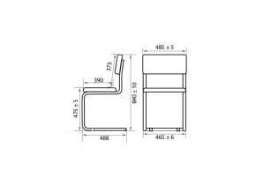 Стул Sylwia chrome Z11 в Трёхгорном - tryohgornyj.mebel74.com | фото 2